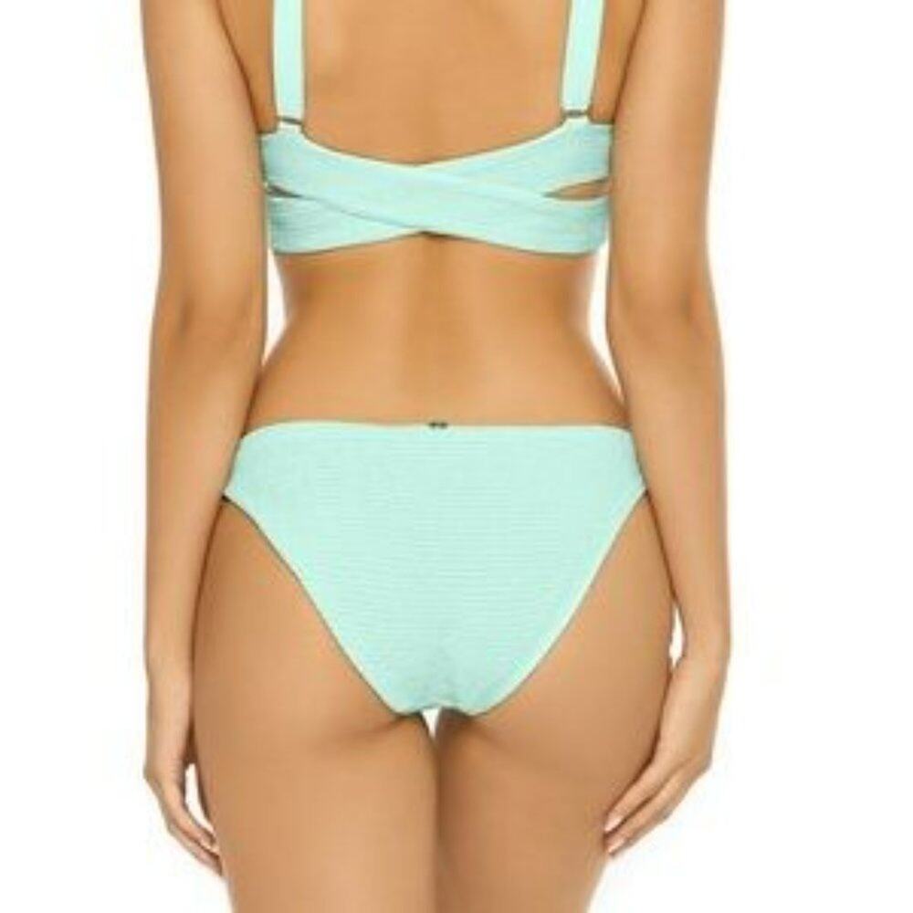 NWT Azura Pilyq Smocked Full Bikini